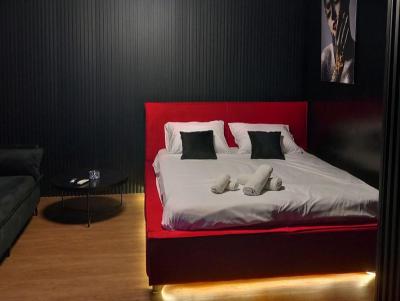 red and black